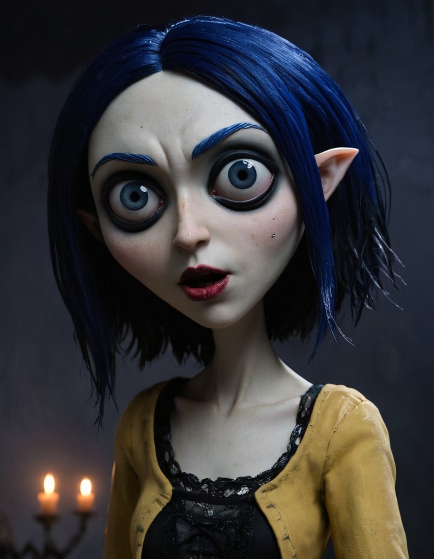 vampire, coraline jones, coraline, fantasy, supernatural, literature, character transformation