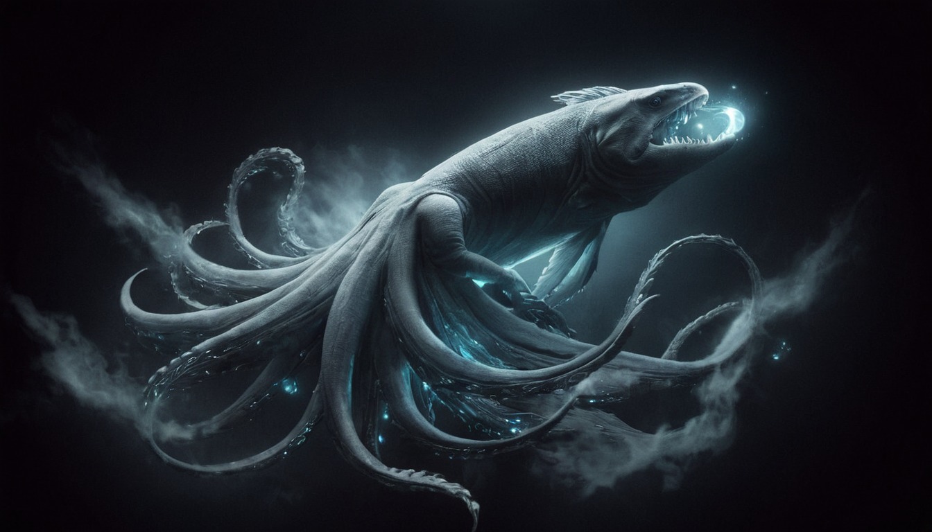 digitalpainting, creature, octopus, digitalart, conceptart, animal, sea, characterdesign, fantasyart, squid