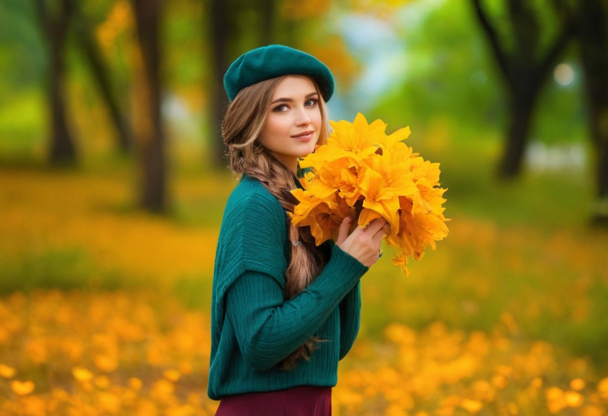 autumn, autumncolors, girlportrait, portrait