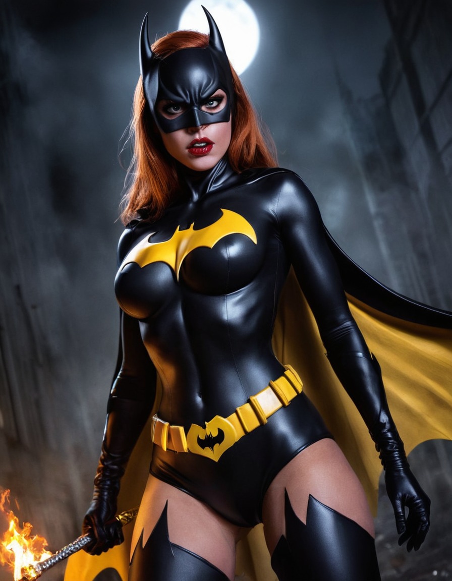 superhero, villain, evil batgirl, dc comics, batgirl, gotham city, anti-hero