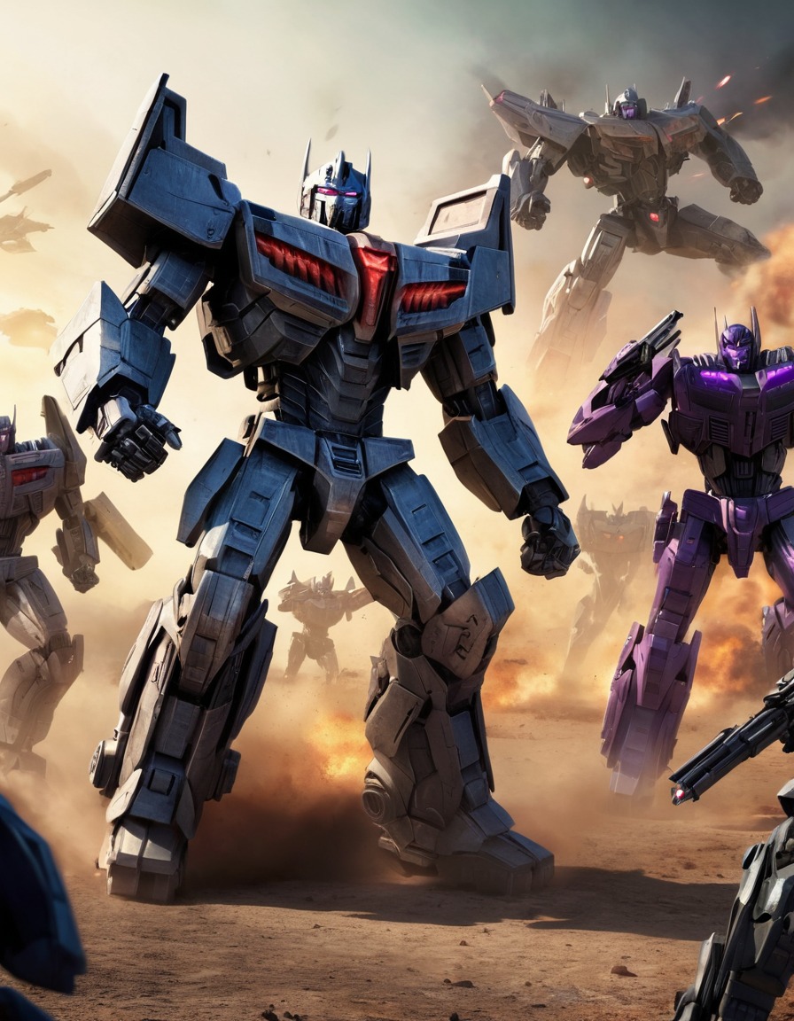 megatron, decepticons, battle, robot warfare, villain, leadership, science fiction, robots, games, movies