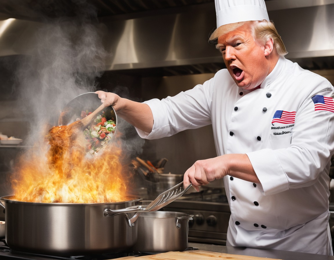 donald trump, chef, cooking, deals, humor, trump, donaldtrump