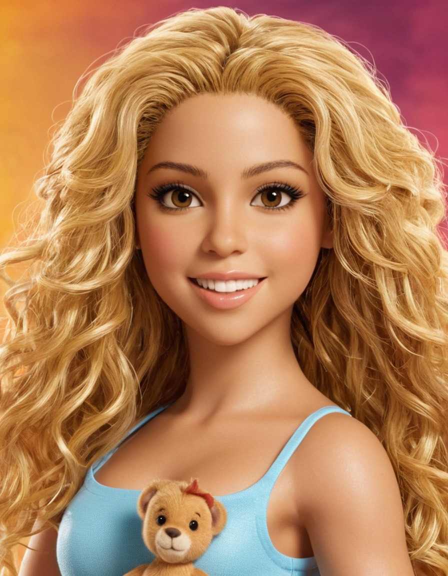 shakira, singer, musician, toy, pop culture, celebrity, entertainment