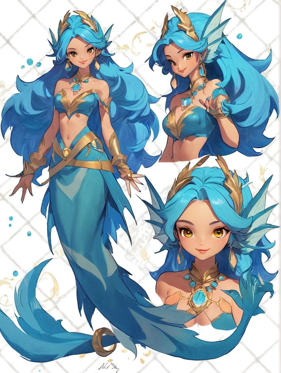 characterdesign, adoptable, adoptablesopen, adoptableauction, humanoid, sale, digitalart, anime, commission, characterconcept, fantasycharacter, animedrawing, mermaid, otaadoptables