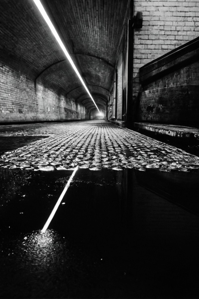 photography, streetphotography, architecture, horror, gothic, reflection, blackandwhitephotography, subway, tunnel