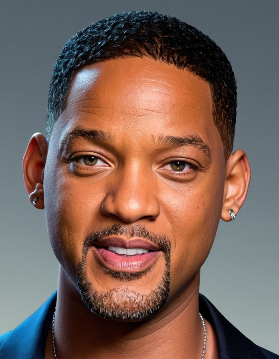 will smith, painting, funny, celebrity, art, portrait, humor