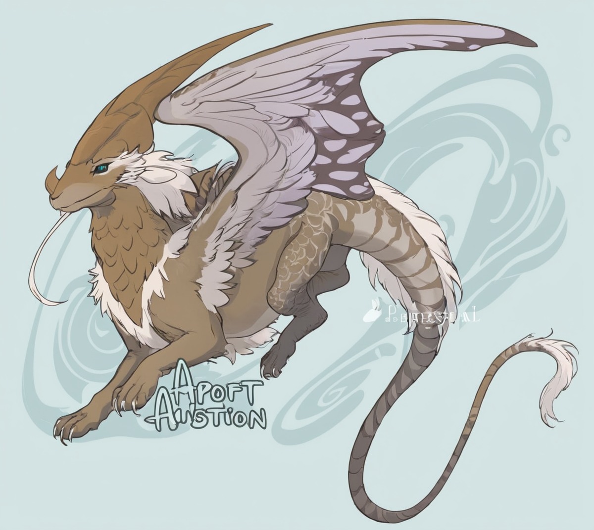 adoptable, adoptablesopen, sale, adoptableauction, digitalart, characterdesign, dragon, creature, chimera, conceptart, monster