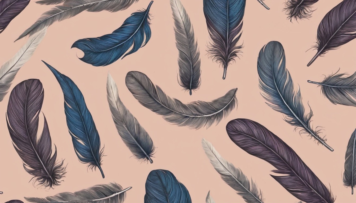 texture, dreamup, feathers, ai_art