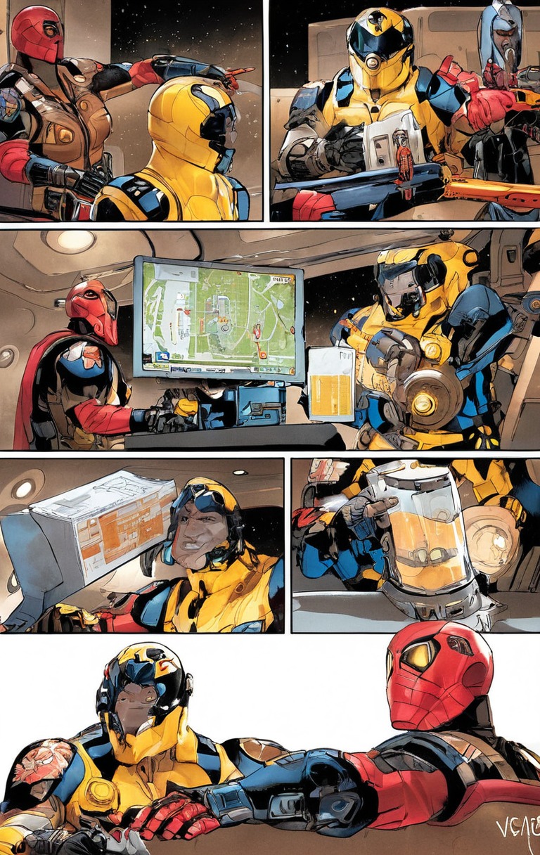 comic, deadpool, xmen, avengers