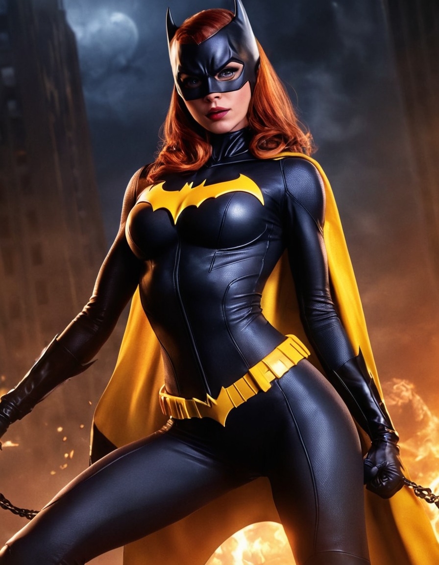 batgirl, dc comics, superhero, villain, defeat, female superhero, comic book