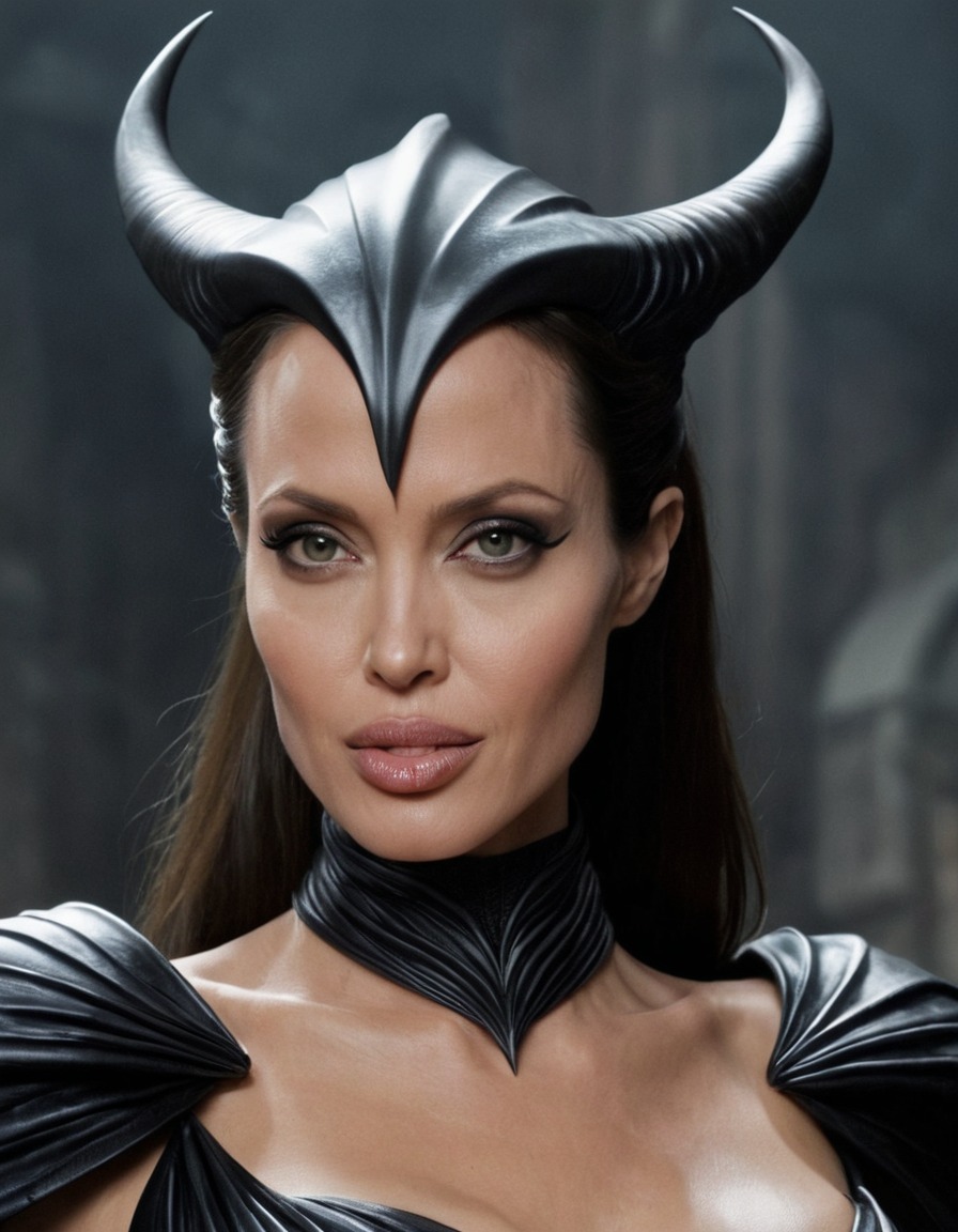 angelina jolie, super villain, hollywood actress, famous celebrity