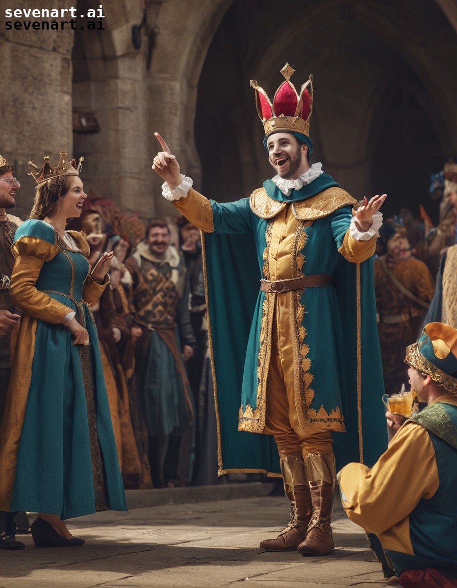 medieval, court jester, royal court, entertainment, antics, middle ages