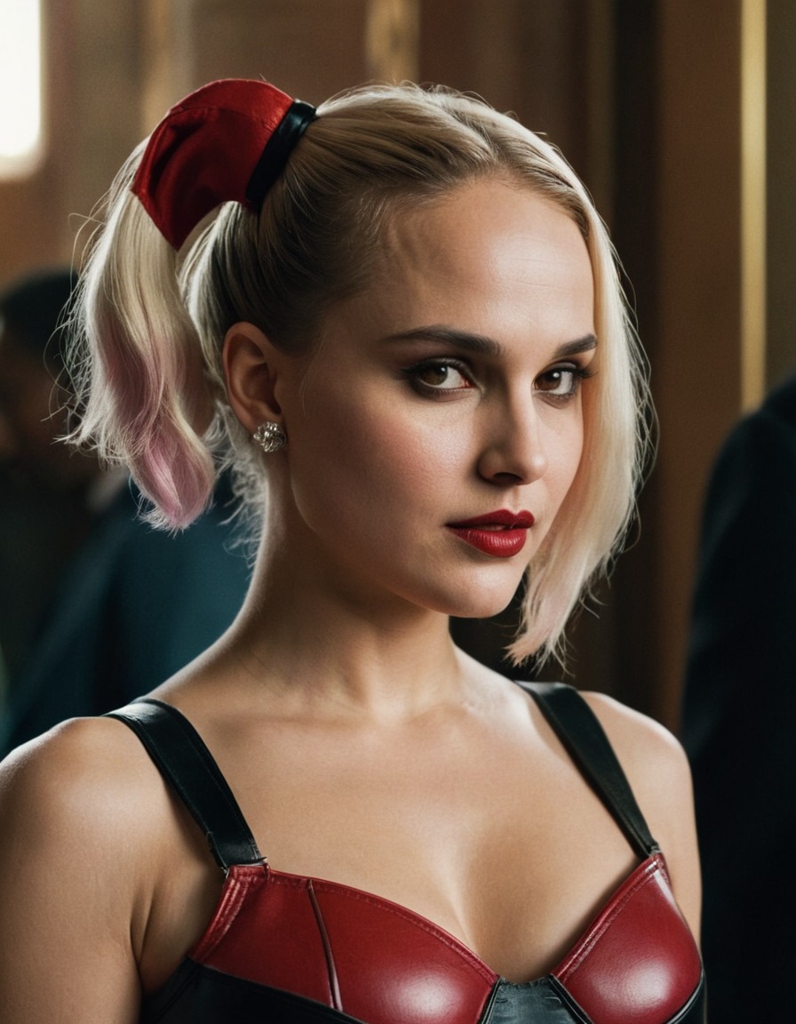 harley quinn, natalie portman, dc comics, actress, character, personality, celebrities