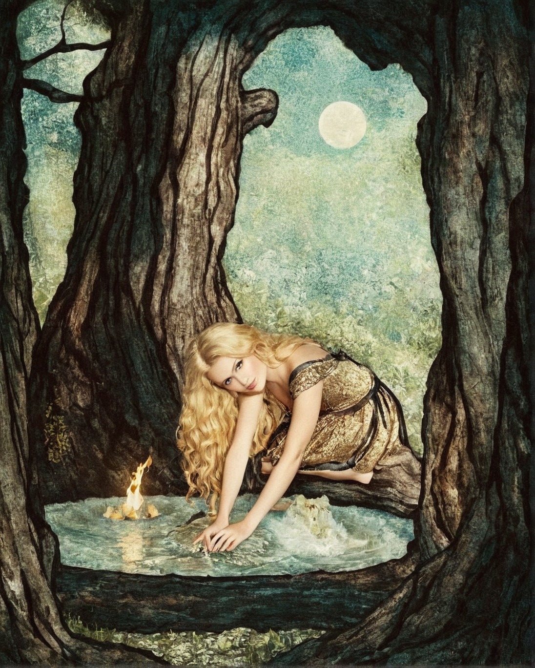 rie cramer, illustration, brothers grimm