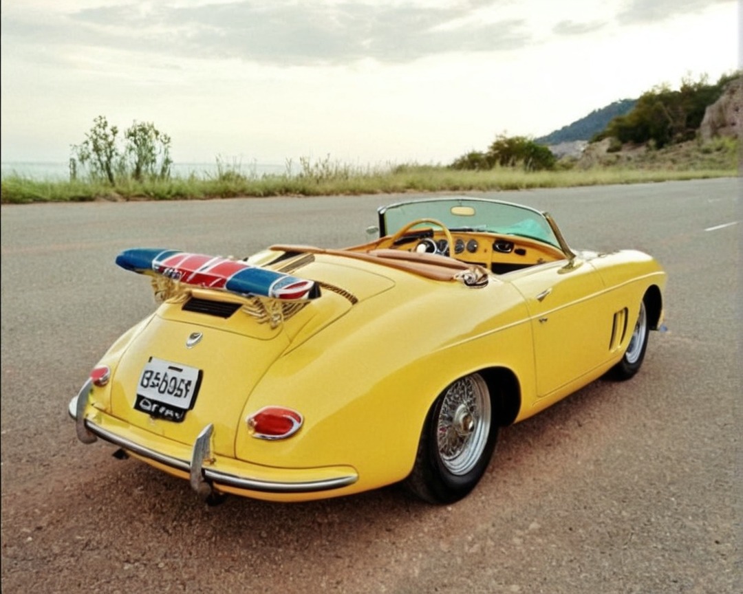 vintage car, vintage, porsche 356