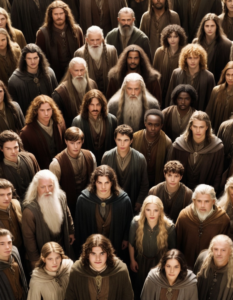 the fellowship of the ring, unity, diversity, fantasy, characters, alliance, strength, john tolkien, tolkien