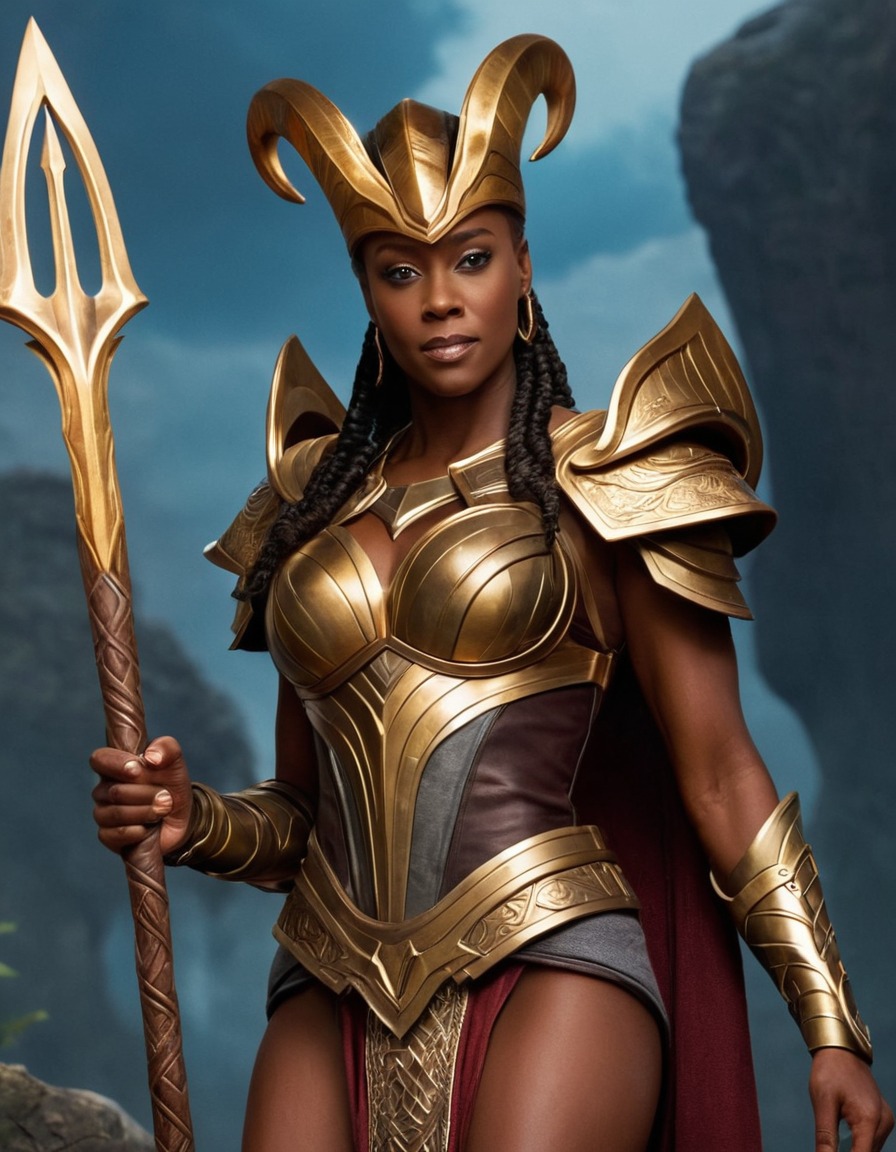 heimdall, norse mythology, gender-bending, mythological character, norse gods, feminine portrayal, gender exploration