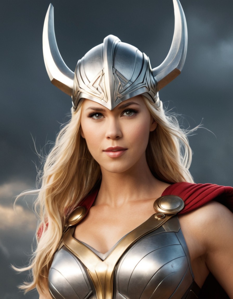 marvel, gender swap, thor, fictional character, superhero, comics, asgard