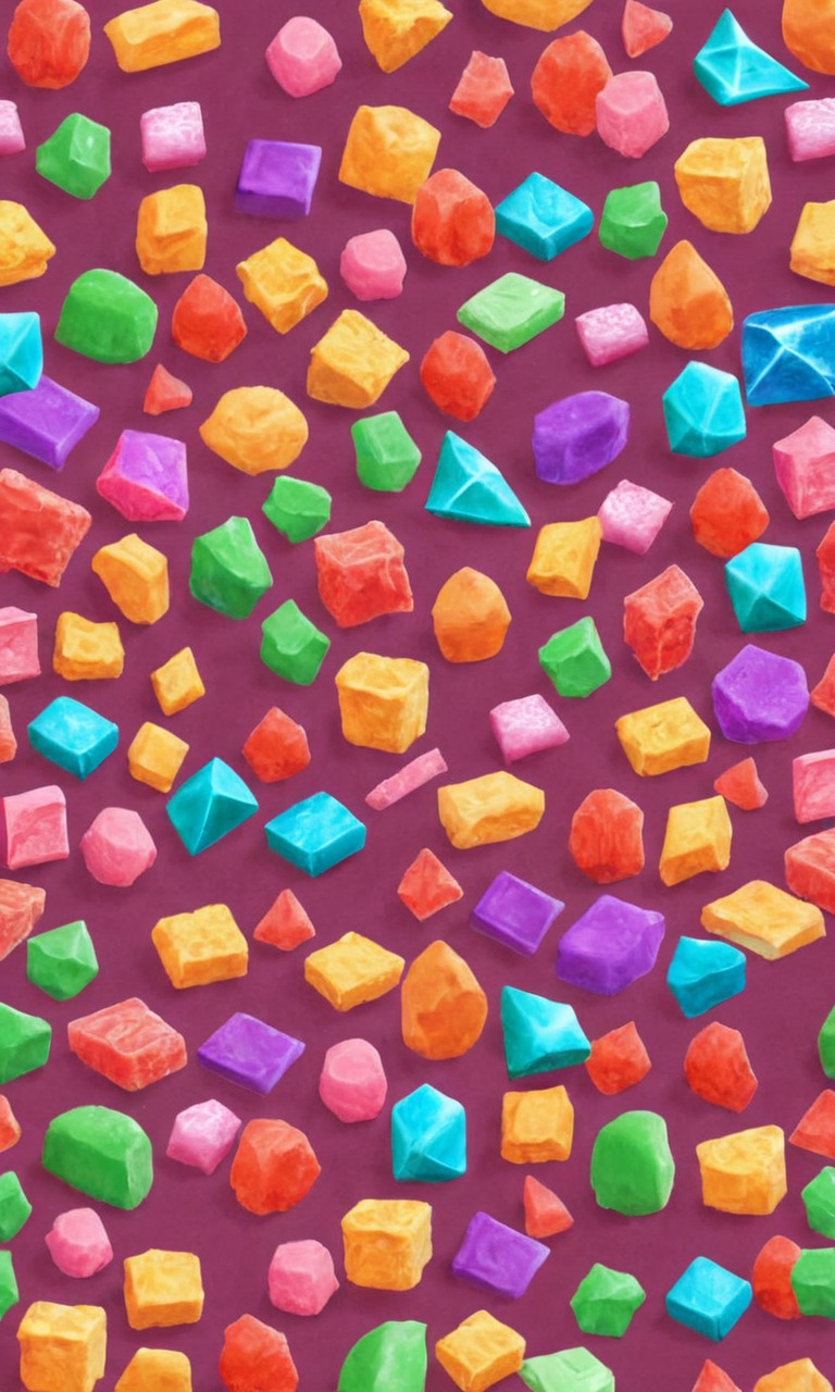 wallpaper, candy, pixelated, sweets