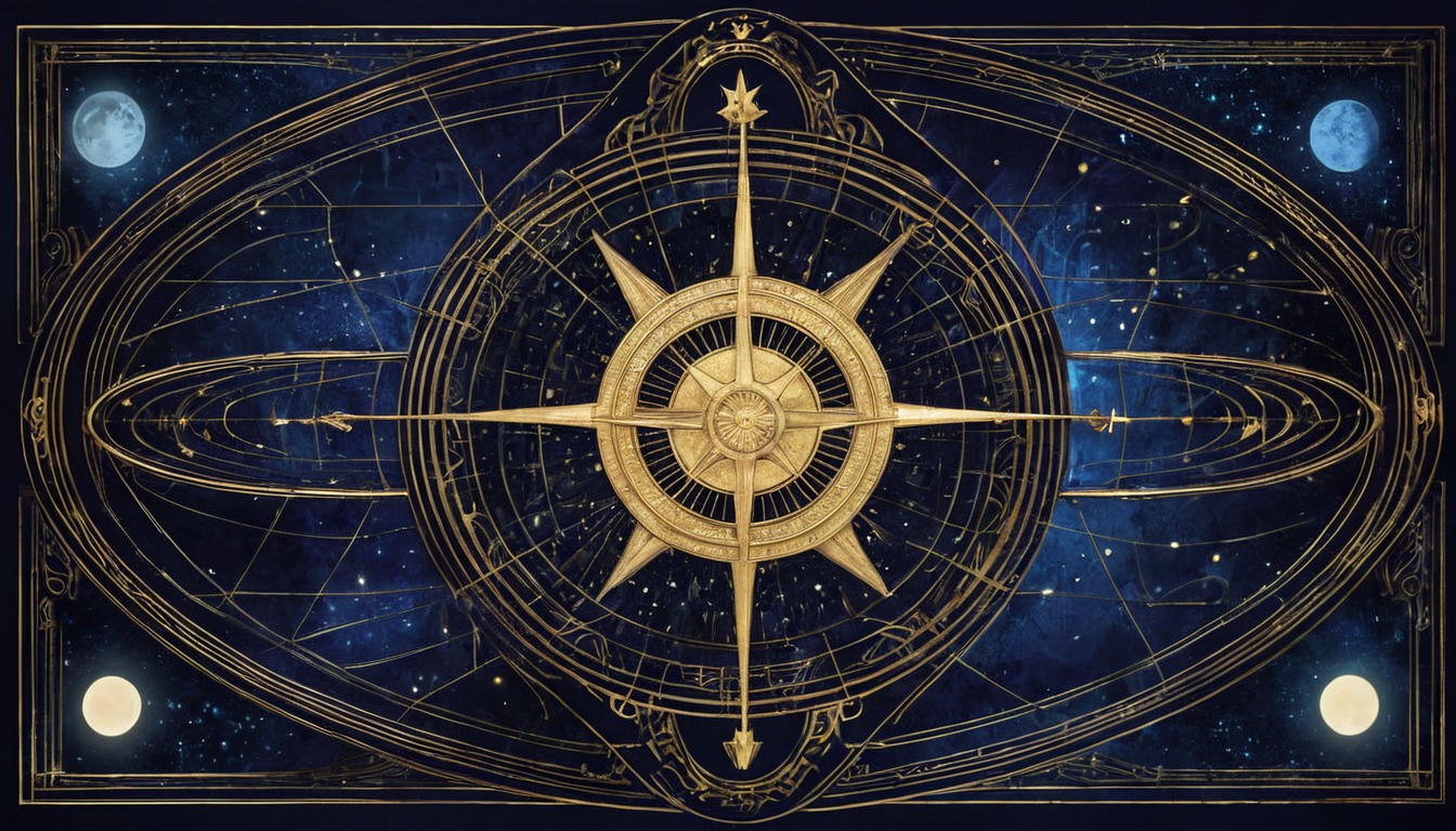 dreamup, digitalart, wallpaper, resources, fantasyart, vintage, ancient, astronomy, command, golden, heraldric, heritage, planetary, united, system, ai_art, almsway, birthday24k