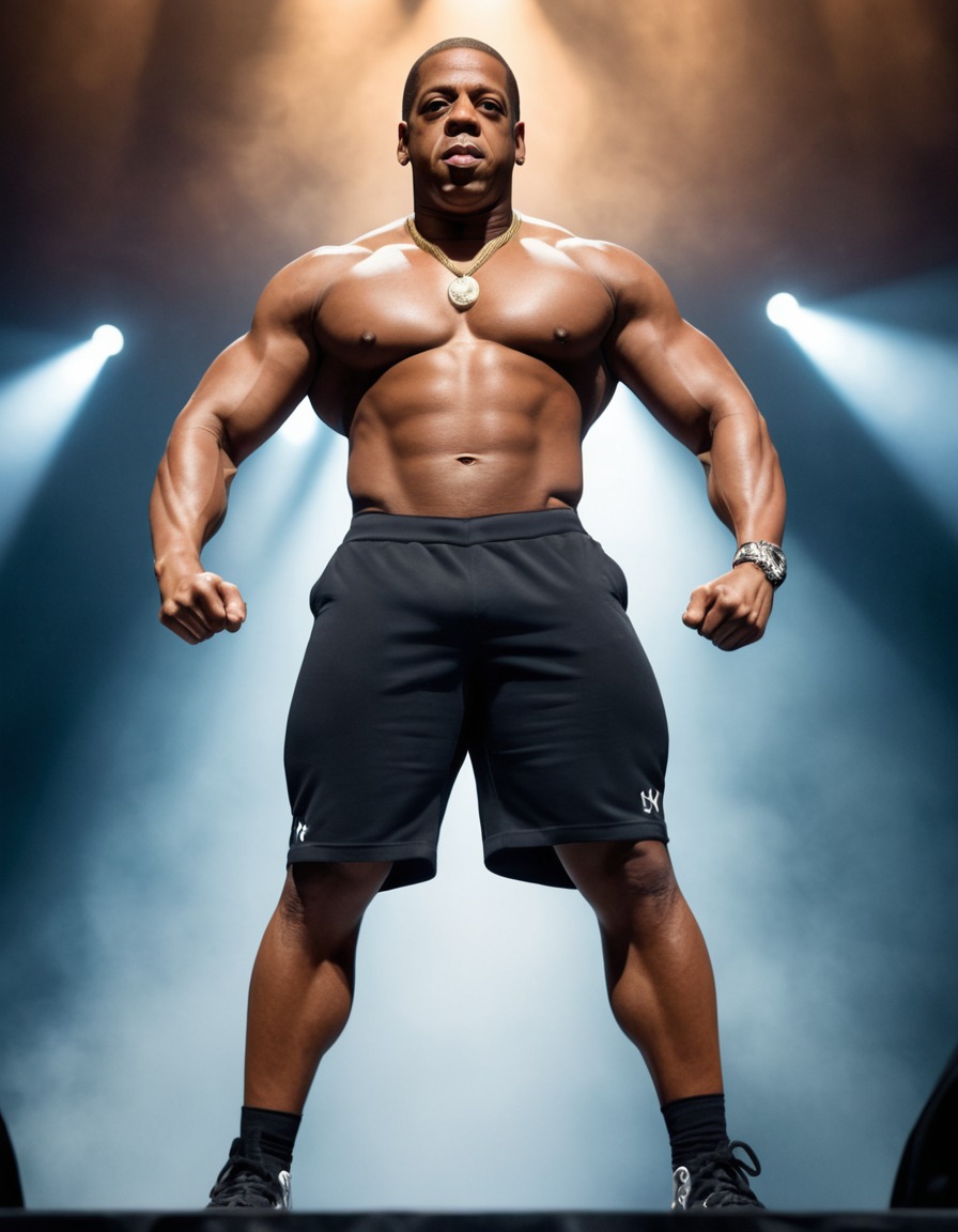 jay-z, bodybuilding, flexing, competition, muscles