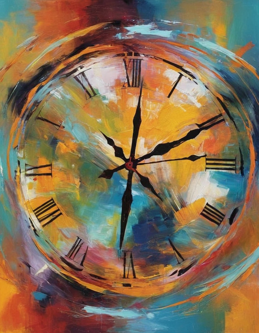 time, clock, hourglass, concept, passing, abstract