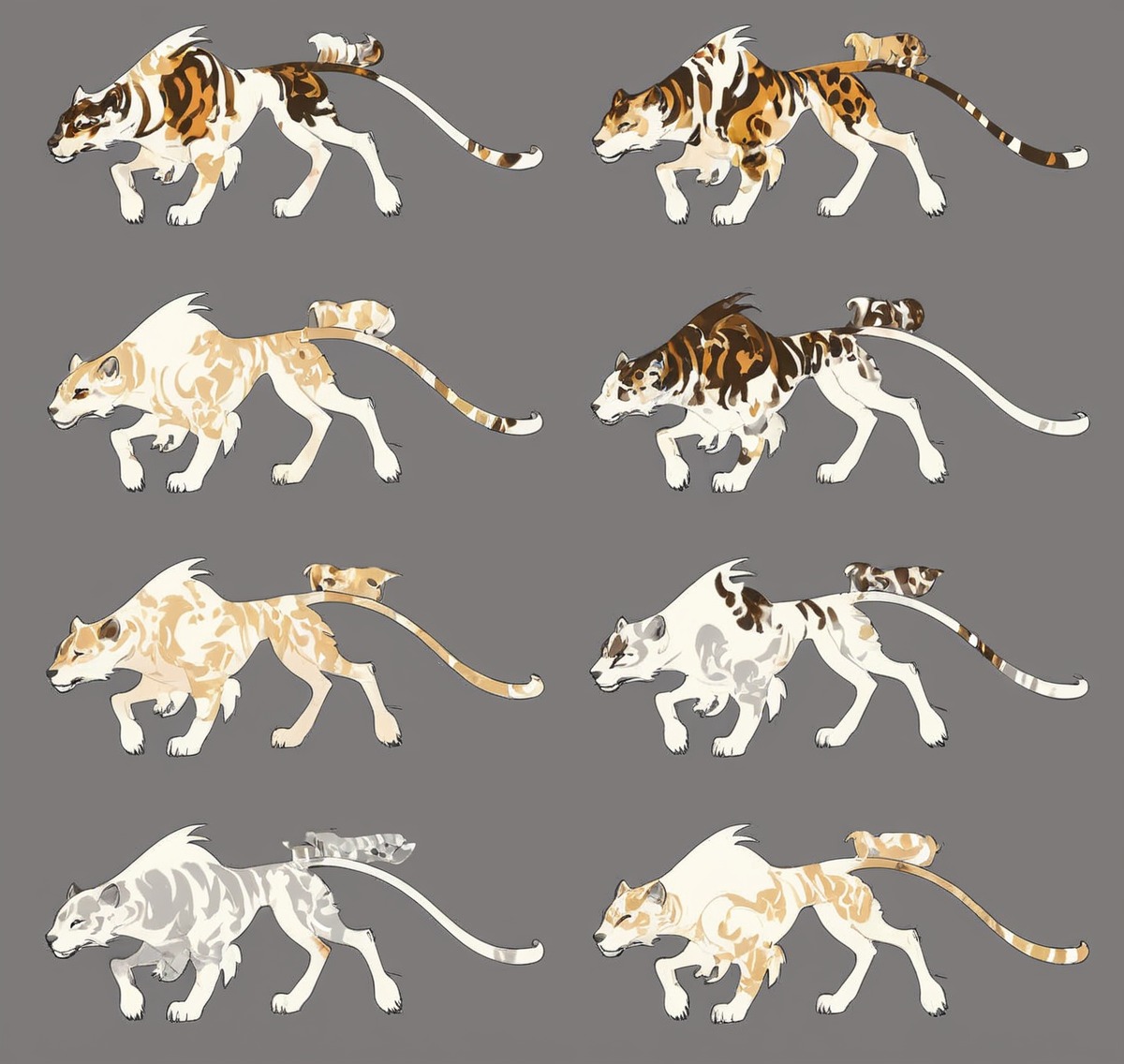 characterdesign, adoptable, tiger, adopt, adoptables, adopts, piebald, tigers