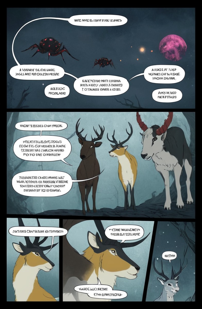 comic, deer, deercomic, goldenshrike