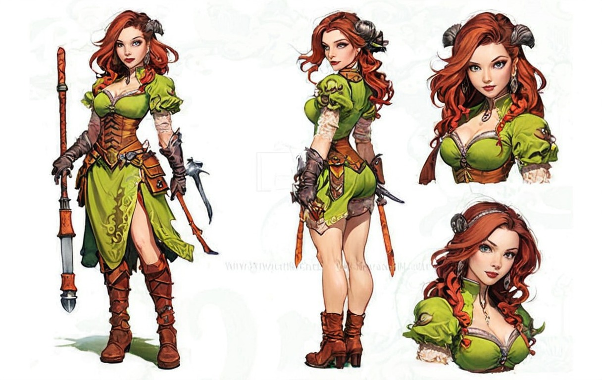 characterdesign, warrior, characterconcept, rpg, digitalart, cartoon, conceptart, adoptable, fantasycharacter, beautiful, female, girl, rogue