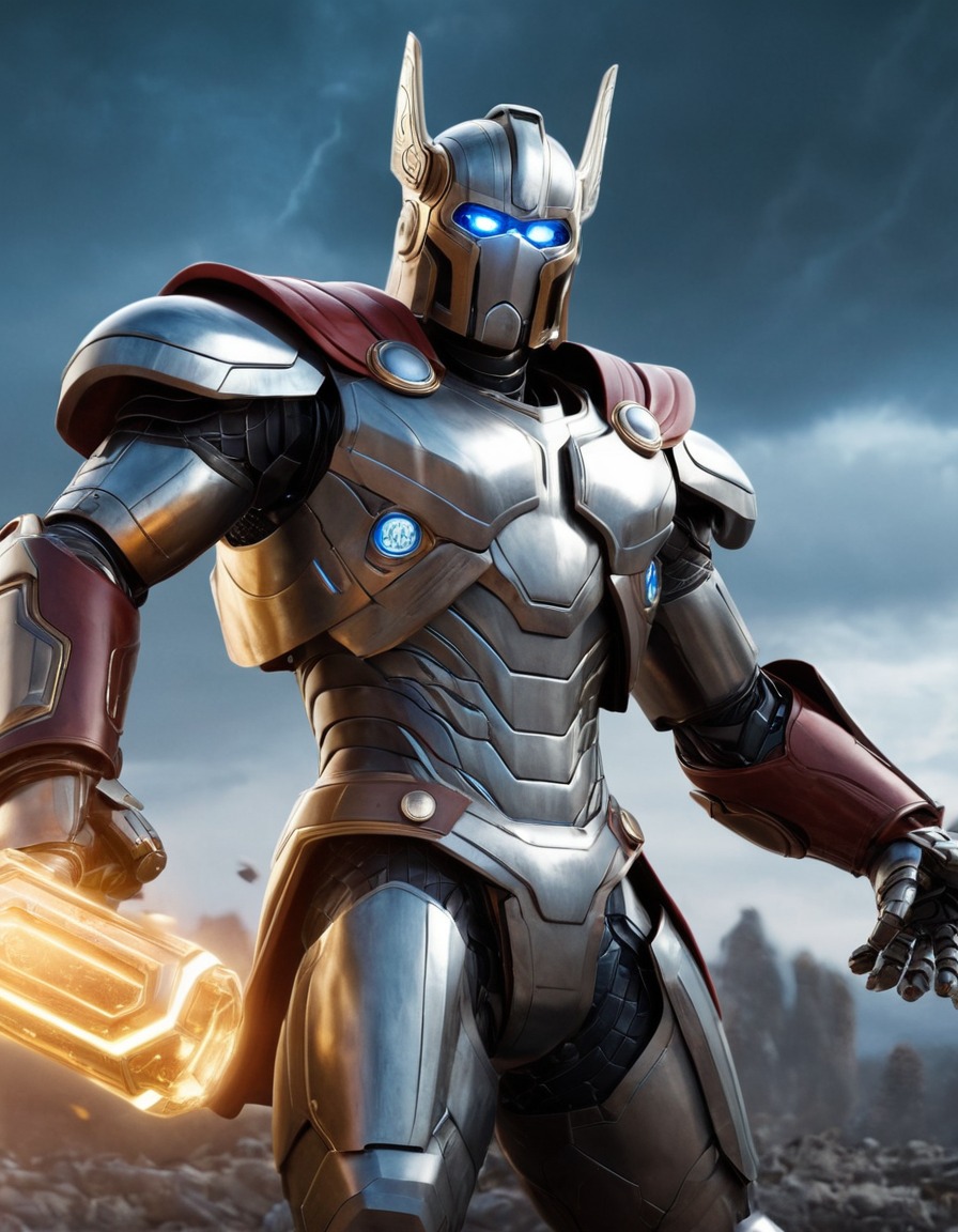 thor (marvel), robot, superhero, marvel comics, technology, fictional character, science fiction