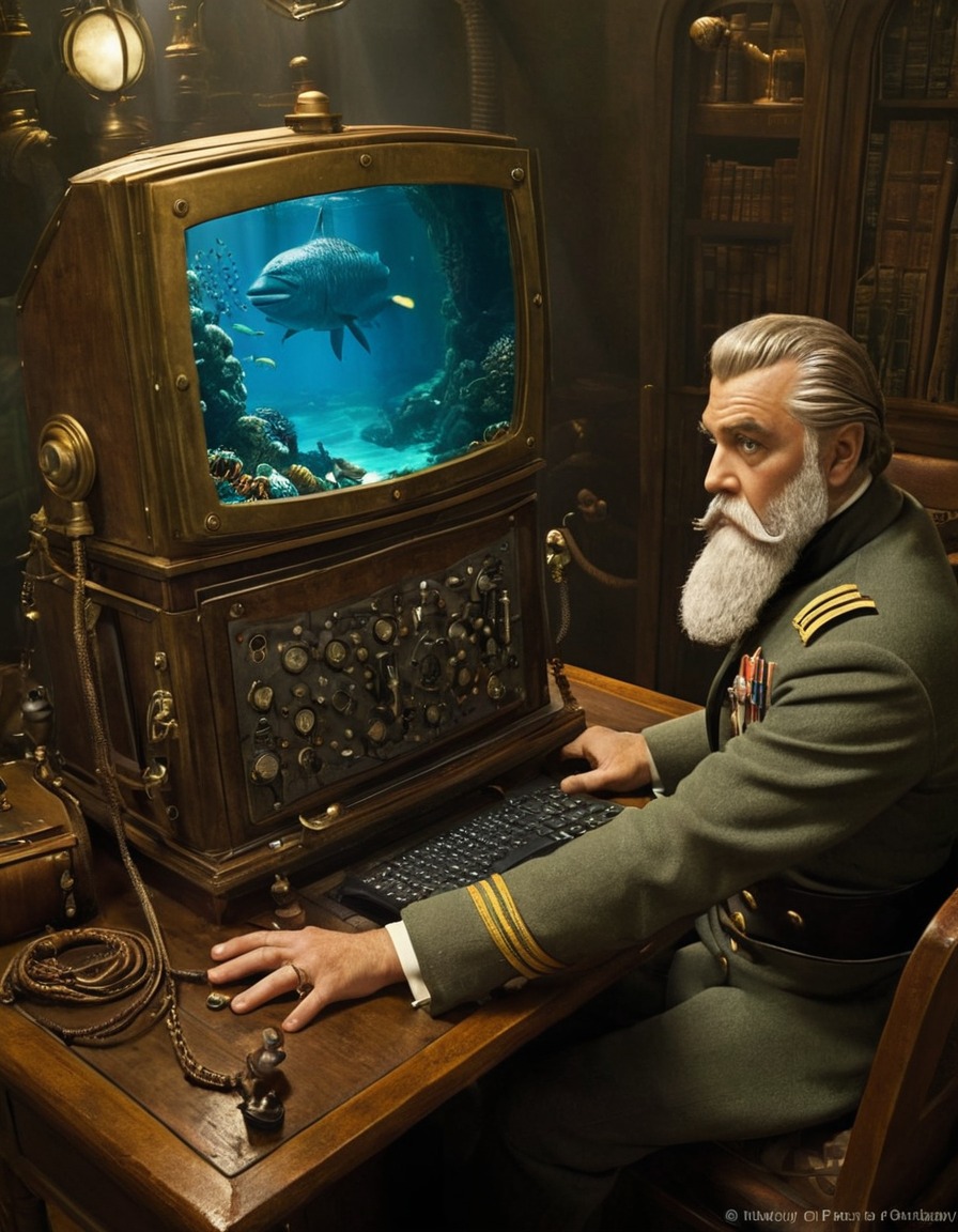 captain nemo, 20, 000 leagues under the sea, jules verne, submarine, technology, struggle, fiction, adventure, books