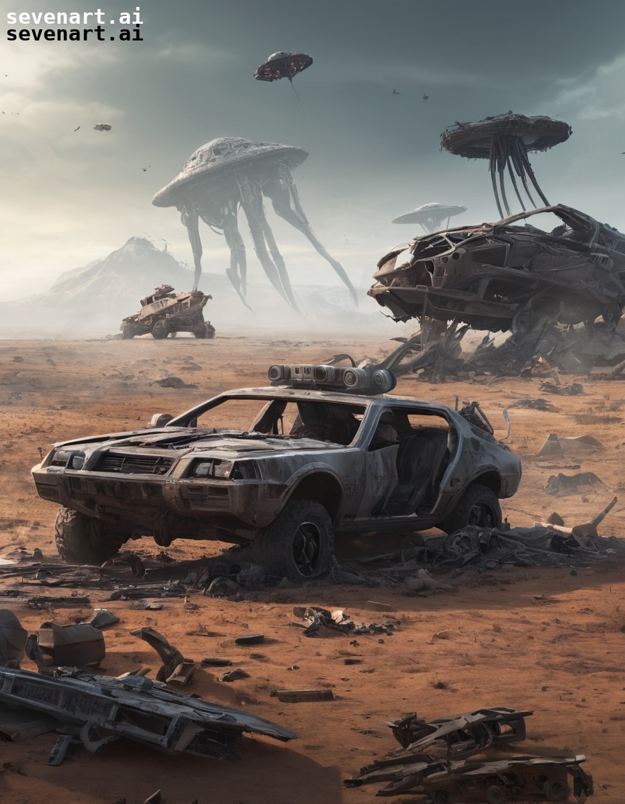 alien, human, vehicles, battle, landscape, aliens, three body problem, trisolaran