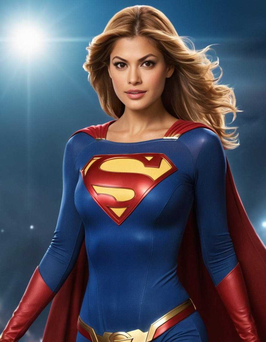 eva mendes, actress, supergirl, superhero, fashion icon