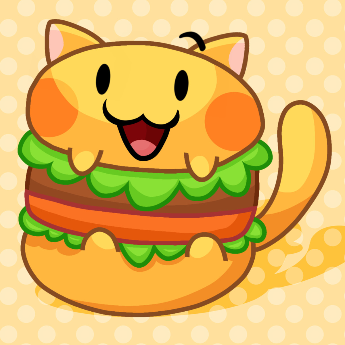 feline, animal, adorable, cartoon, catburger, cuteanimal, cutecats, cutedrawing, catburgertutorial