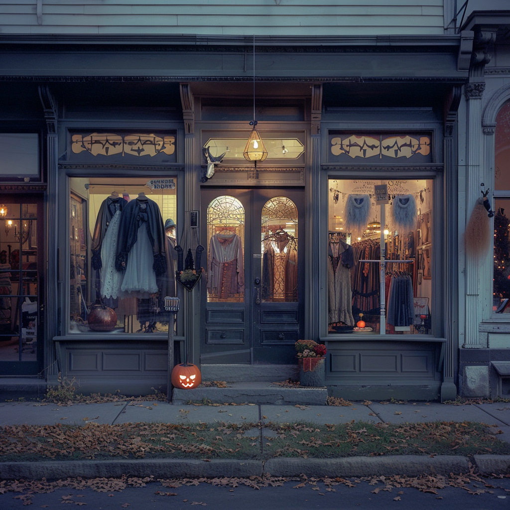 vintage, spooky, halloween