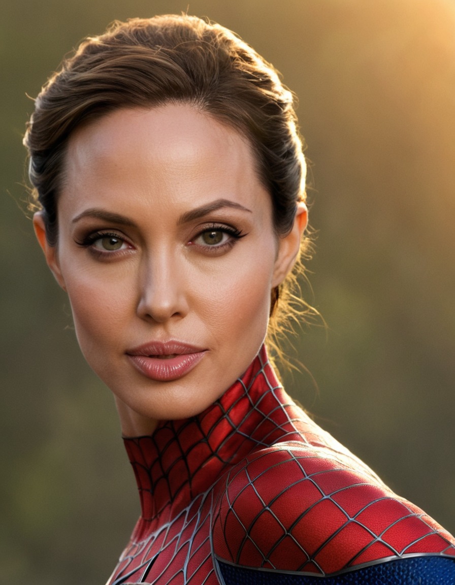 angelina jolie, spiderman, superhero, actress, hollywood, marvel, film