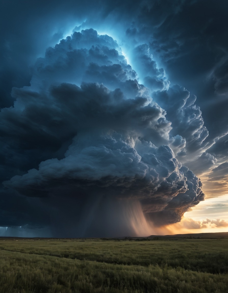 storm clouds, dramatic, weather, nature