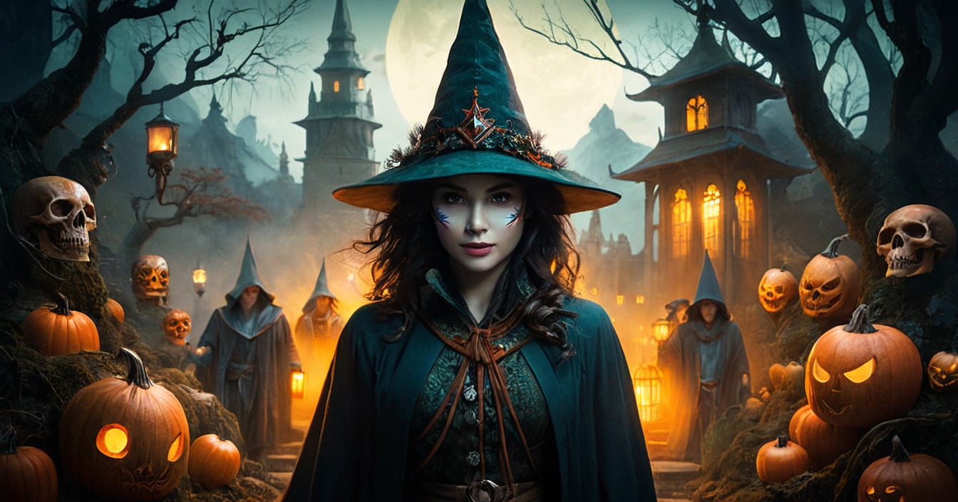 magic, fantasyart, horror, witch, spooky, halloween, digitalart, characterdesign, portrait, digitalpainting, fantasycharacter, wallpaper, gothic, creepy, bewitched, helloween, surrealism