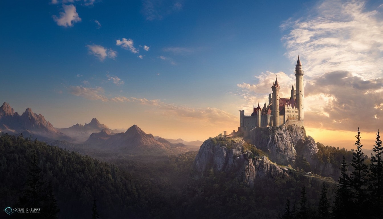 2dart, adobe, castle, collageart, fantasylandscape, forestfantasy, foresttrees, manipulationart, mattepaint, mattepainting, medievalarchitecture, medievalart, medievalfantasy, medievaltown, middleearth, moon, mountainlandscape, photomanipulation, photomanipulationfantasy, photoshop, sunset, mountainforest, medievalcastle, castlefantasy, photomanipulationart, photobashing, art