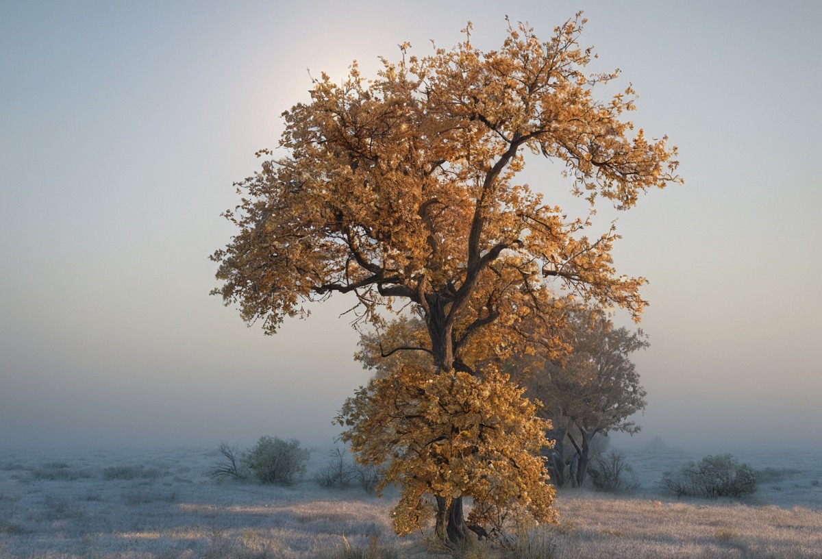 autumn, background, dreamy, fog, frosty, photography, stock, tree, ravenslane