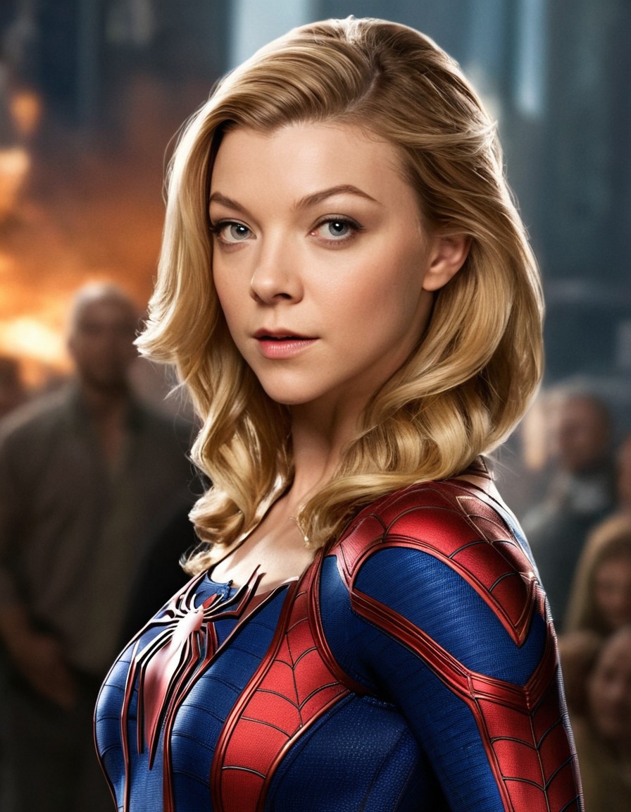 natalie dormer, spiderman, actress, marvel, superhero, character transformation