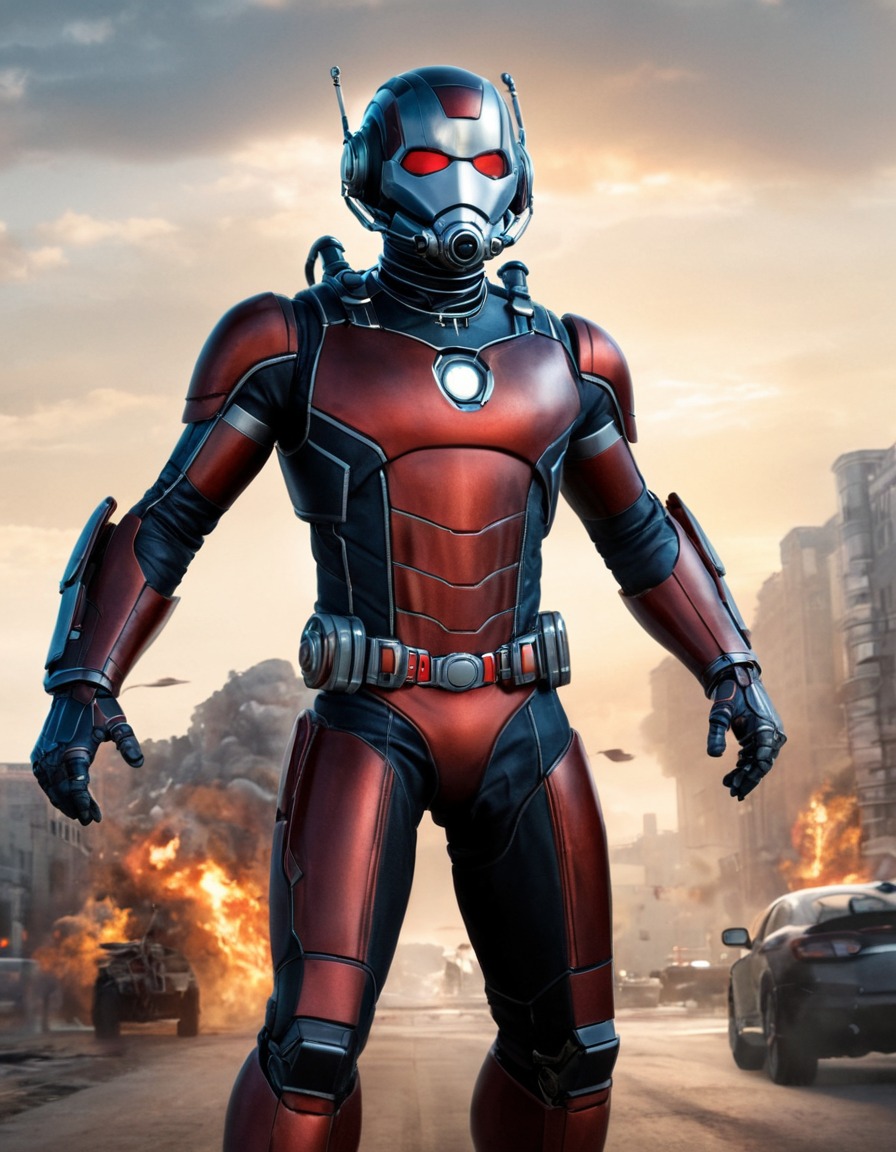 ant-man, robot, marvel, superhero, technology