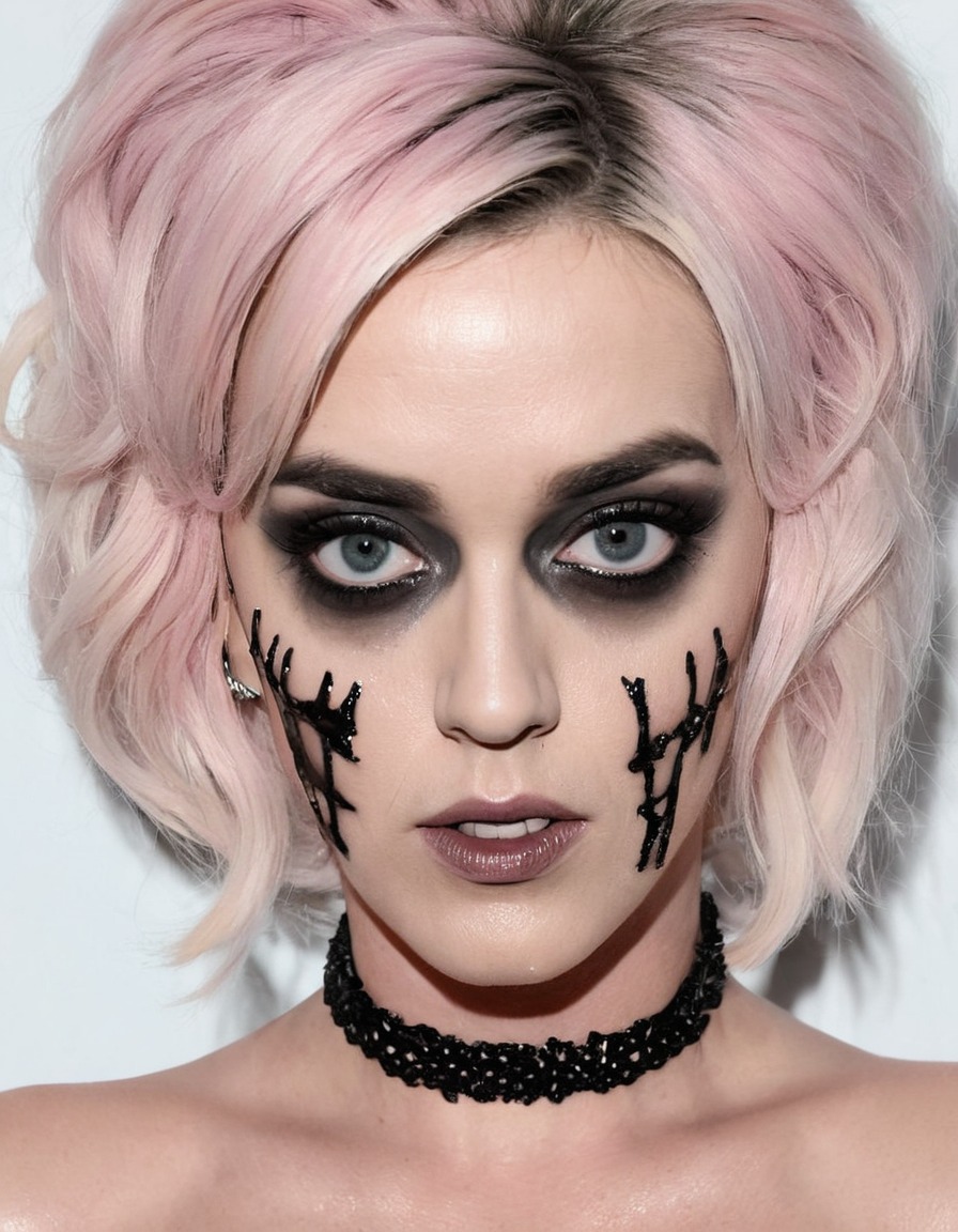 katy perry, undead, decaying, iconic, twist, style, zombie, celebrities