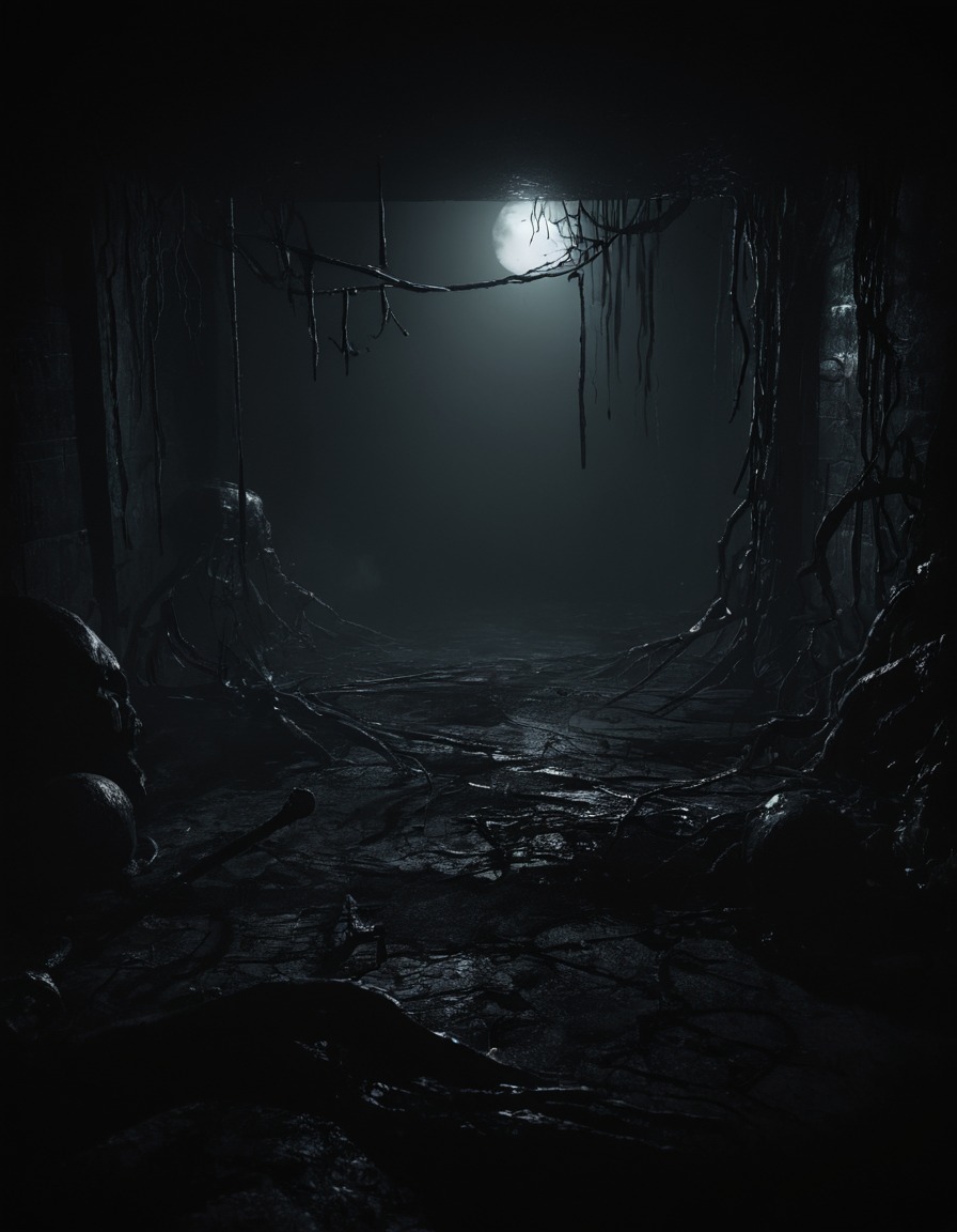 hell, limbo, dark, video game, puzzle, horror, gore