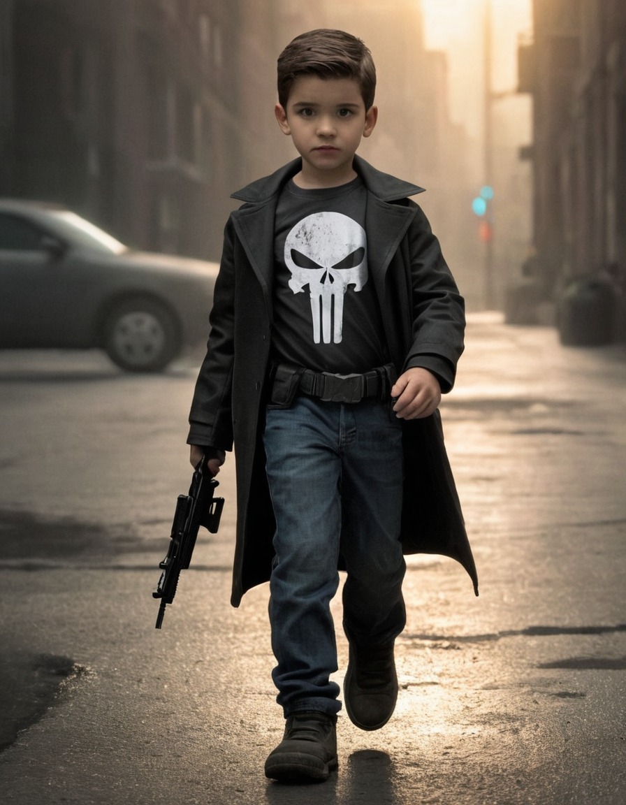 the punisher, frank castle, marvel comics, childhood trauma, vigilante, comic book character