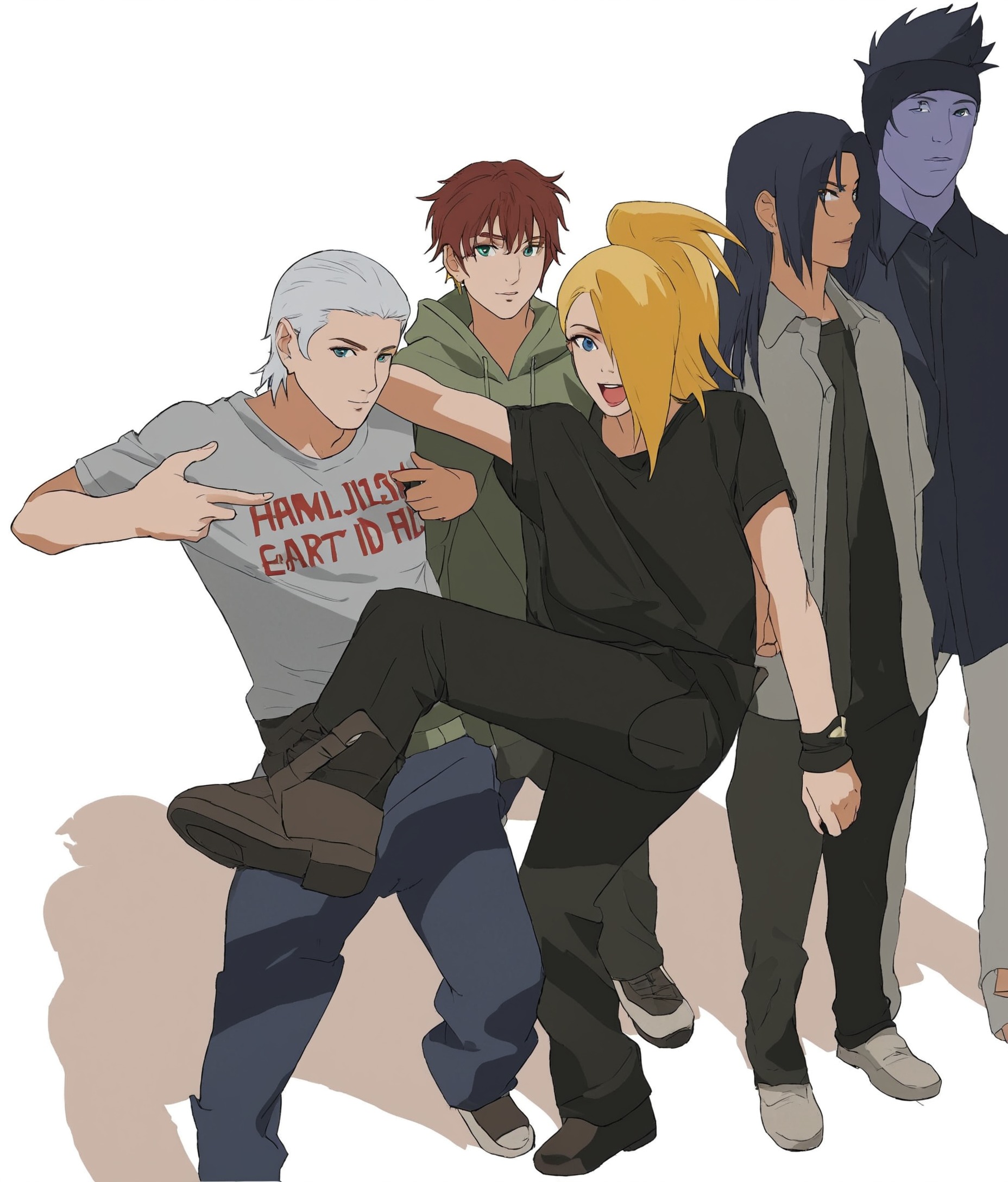 naruto, akatsuki, deidara, sasori, hidan, kisame hoshigaki