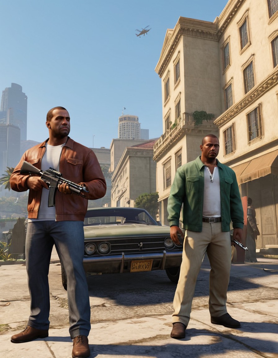 trevor, michael, franklin, grand theft auto v, heist, planning, computer games