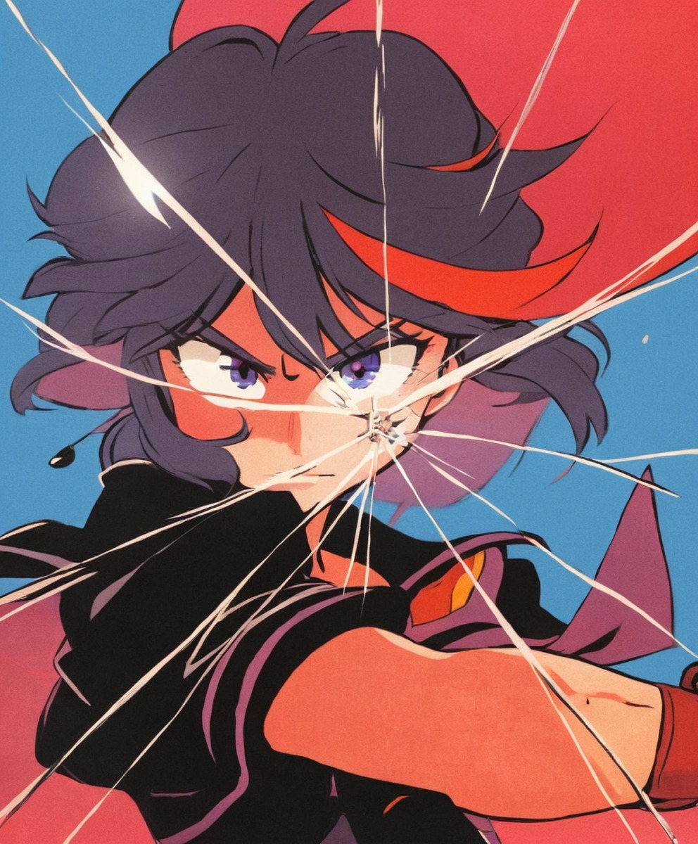 fanart, cartoon, videogamefanart, digitalart, animegirl, killlakill, matoiryuko, matoi_ryuko, killlakillryukomatoi