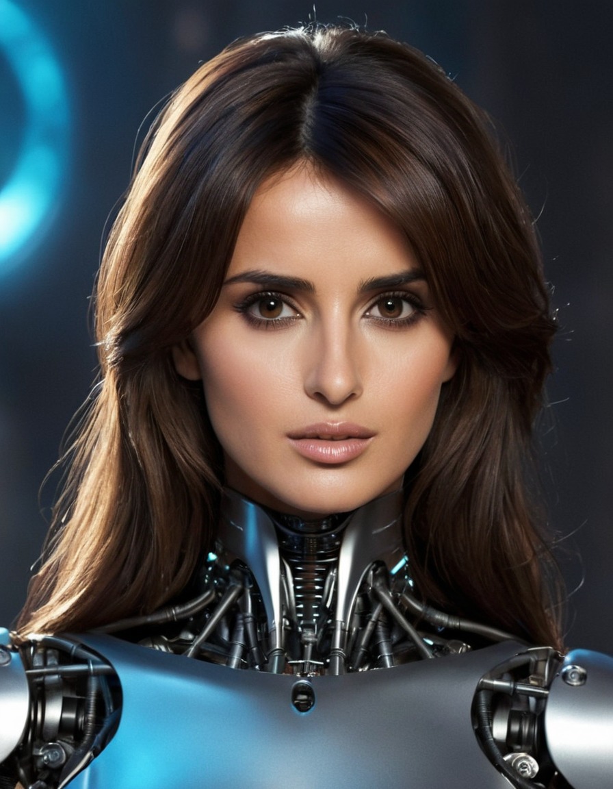 robot, penélope cruz, science fiction, celebrity, speculative fiction