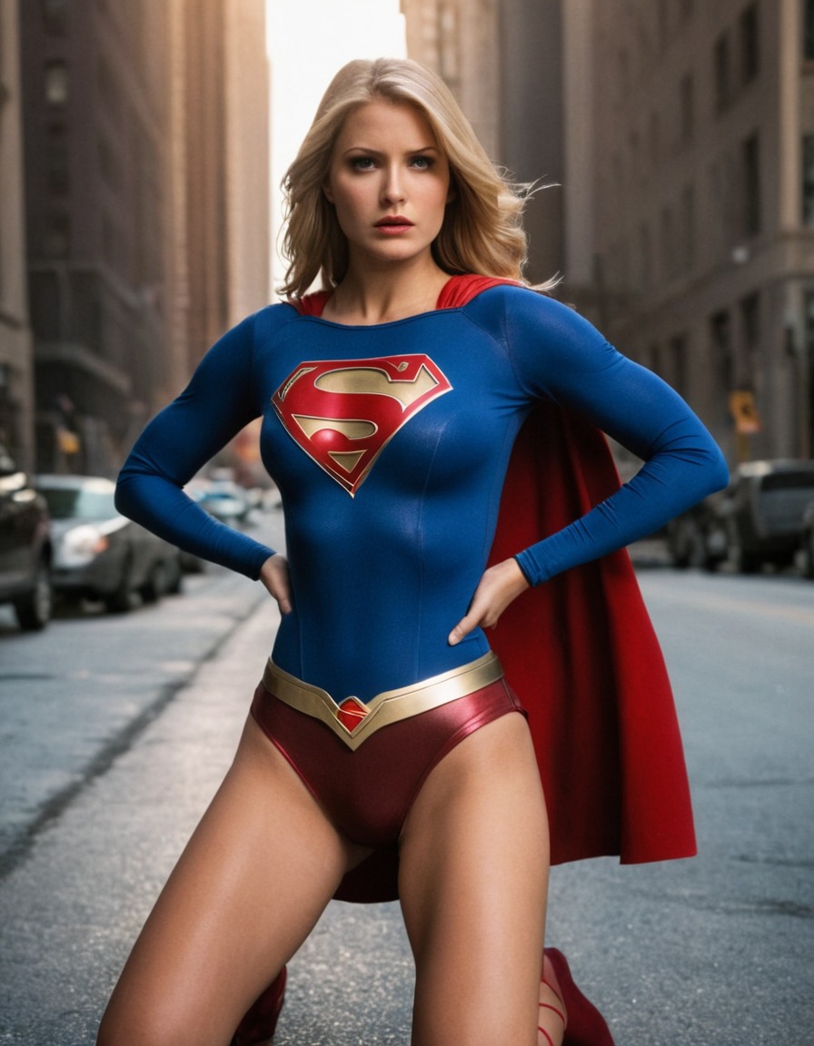 superhero, defeated character, supergirl, dc comics